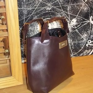 Donna Karen Oxblood handbag.  Never carried.